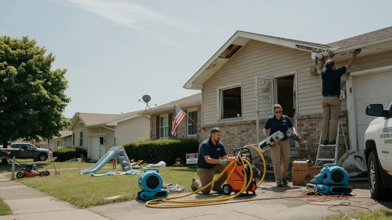 Water Damage Restoration in Bone Gap, IL near me